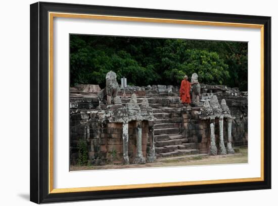 Elephant Terrace II-Erin Berzel-Framed Photographic Print