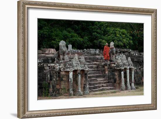 Elephant Terrace II-Erin Berzel-Framed Photographic Print