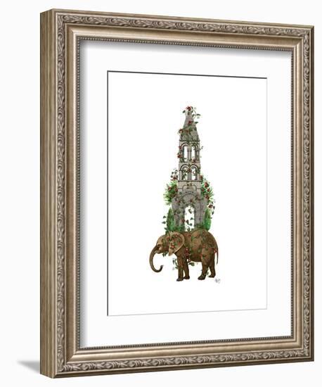 Elephant Tower-Fab Funky-Framed Art Print