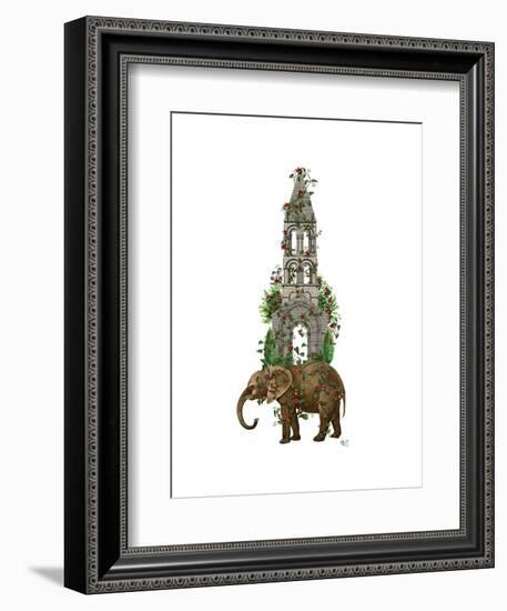 Elephant Tower-Fab Funky-Framed Art Print