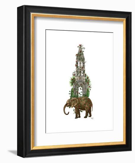 Elephant Tower-Fab Funky-Framed Art Print