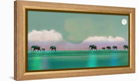 Elephant Walk-Nancy Tillman-Framed Stretched Canvas