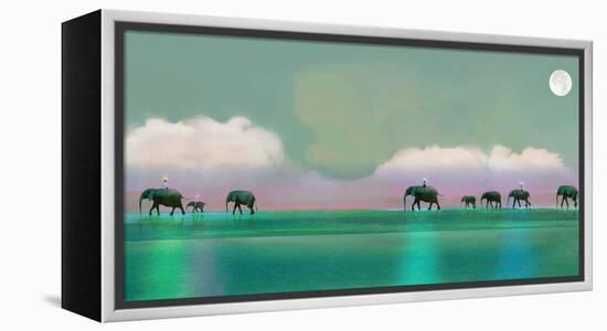 Elephant Walk-Nancy Tillman-Framed Stretched Canvas