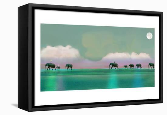 Elephant Walk-Nancy Tillman-Framed Stretched Canvas