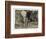 Elephant Walking Towards Camera in African Bush, Tanzania-Paul Joynson Hicks-Framed Photographic Print