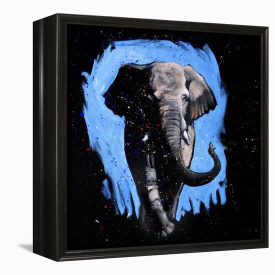 Elephant Walking-null-Framed Stretched Canvas