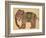 Elephant Wearing a Caparison-Aristotle ibn Bakhtishu-Framed Giclee Print