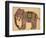 Elephant Wearing a Caparison-Aristotle ibn Bakhtishu-Framed Giclee Print