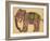 Elephant Wearing a Caparison-Aristotle ibn Bakhtishu-Framed Giclee Print