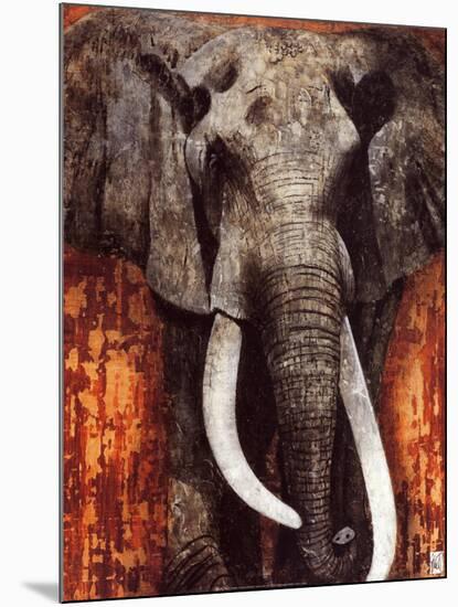 Elephant-Fabienne Arietti-Mounted Art Print