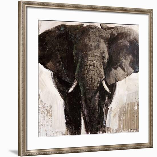 Elephant-Emmanual Michel-Framed Art Print