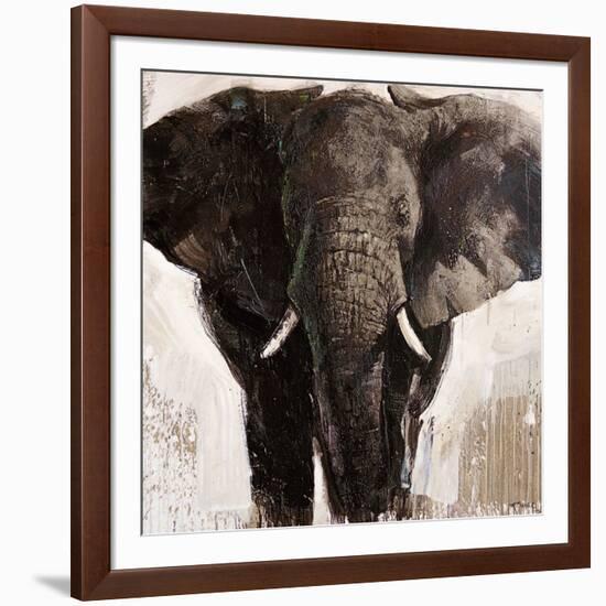 Elephant-Emmanual Michel-Framed Art Print