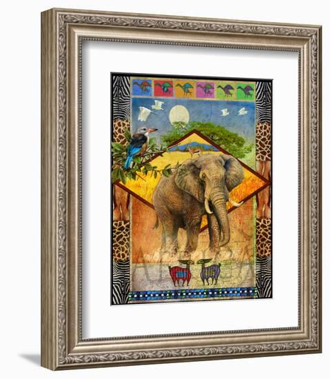 Elephant-Chris Vest-Framed Premium Giclee Print