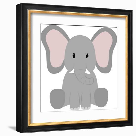 Elephant-M.G-Framed Art Print