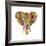 Elephant-Dean Russo- Exclusive-Framed Giclee Print