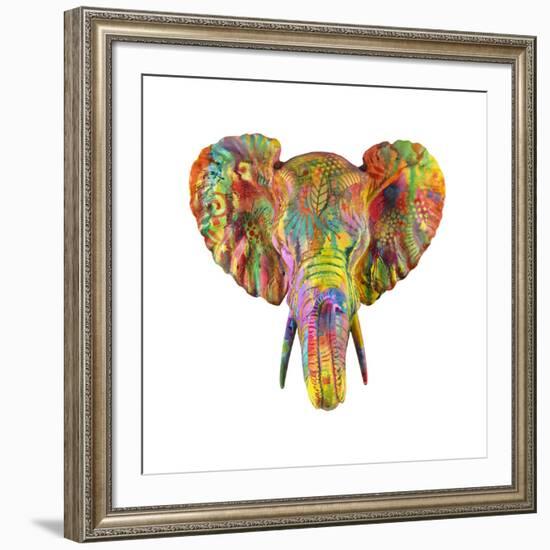 Elephant-Dean Russo- Exclusive-Framed Giclee Print