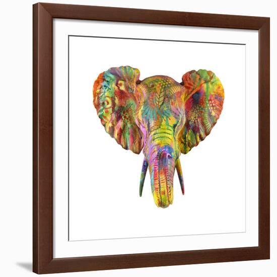 Elephant-Dean Russo- Exclusive-Framed Giclee Print