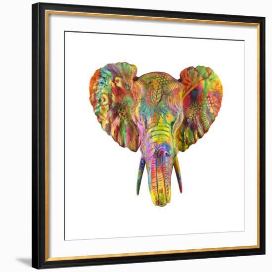 Elephant-Dean Russo- Exclusive-Framed Giclee Print