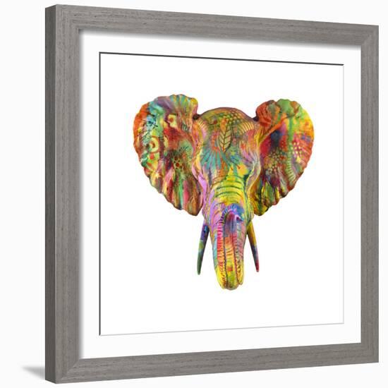 Elephant-Dean Russo- Exclusive-Framed Giclee Print