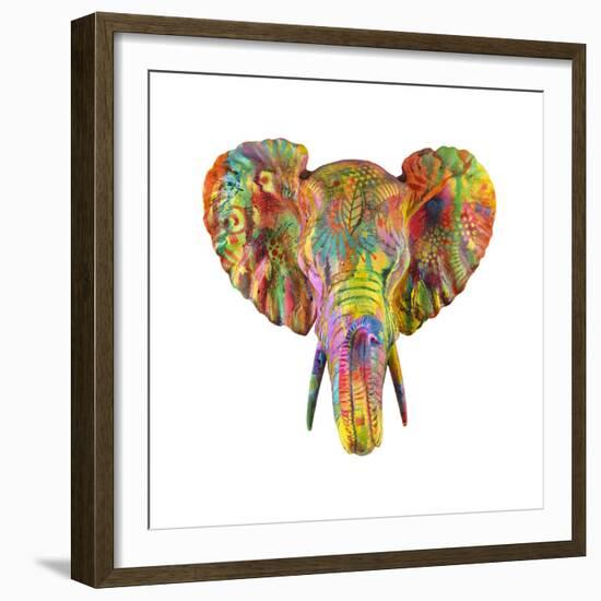 Elephant-Dean Russo- Exclusive-Framed Giclee Print