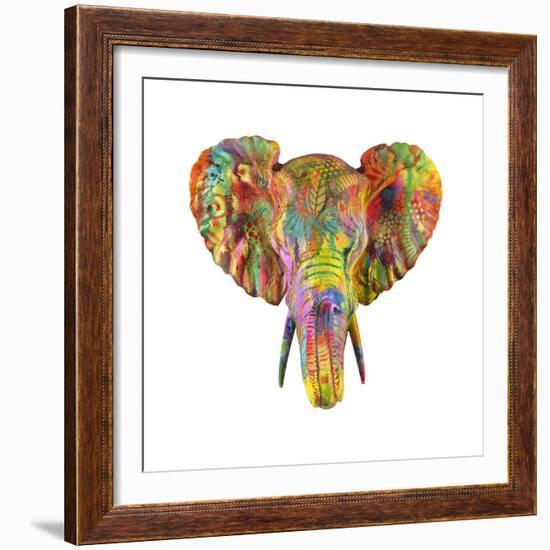 Elephant-Dean Russo- Exclusive-Framed Giclee Print