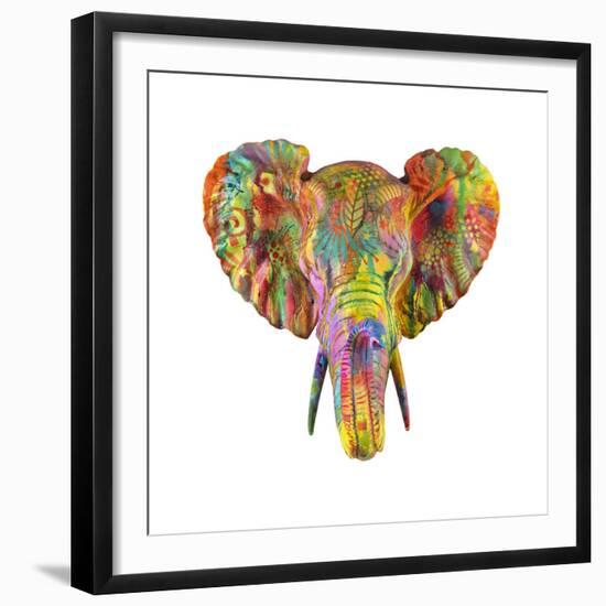 Elephant-Dean Russo- Exclusive-Framed Giclee Print