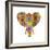 Elephant-Dean Russo- Exclusive-Framed Giclee Print