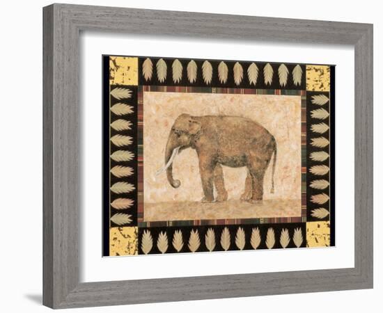 Elephant-Pamela Gladding-Framed Art Print