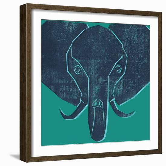 Elephant-null-Framed Giclee Print