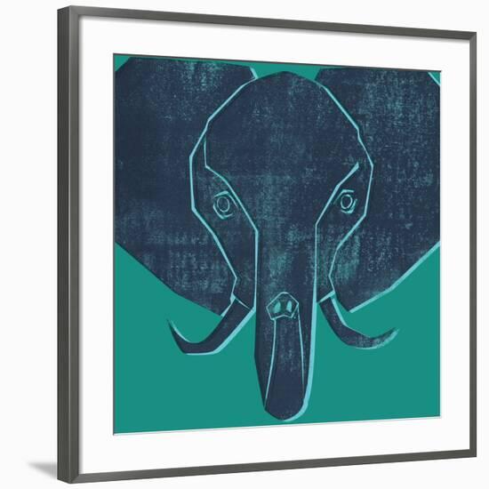 Elephant-null-Framed Giclee Print