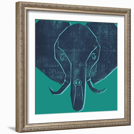 Elephant-null-Framed Giclee Print