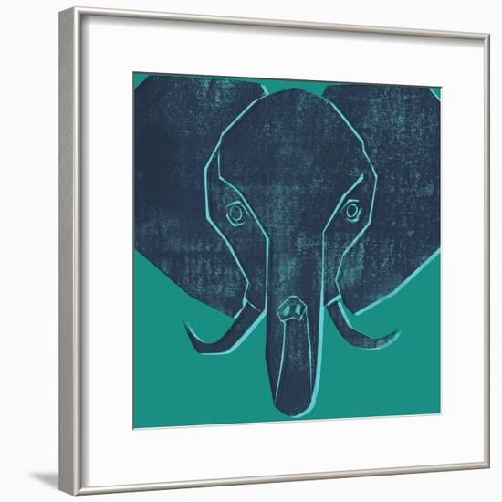 Elephant-null-Framed Giclee Print