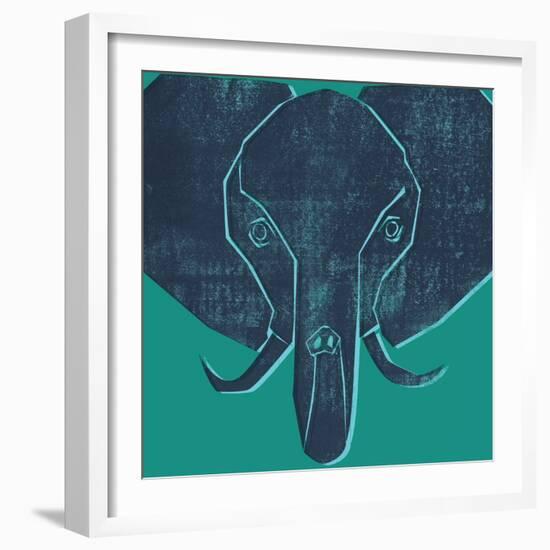 Elephant-null-Framed Giclee Print