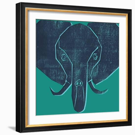 Elephant-null-Framed Giclee Print