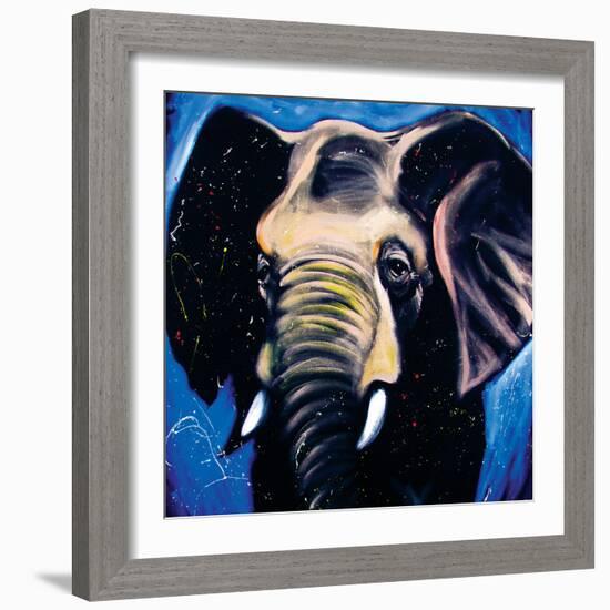 Elephant-null-Framed Art Print