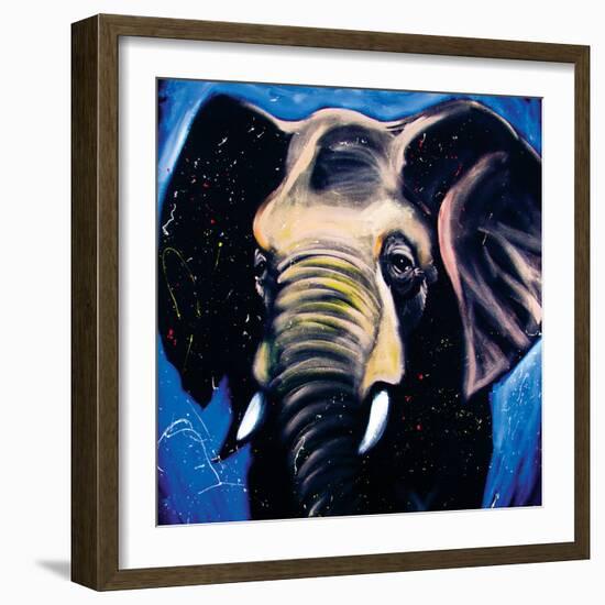 Elephant-null-Framed Art Print