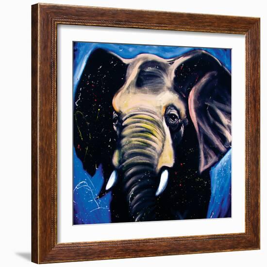 Elephant-null-Framed Art Print