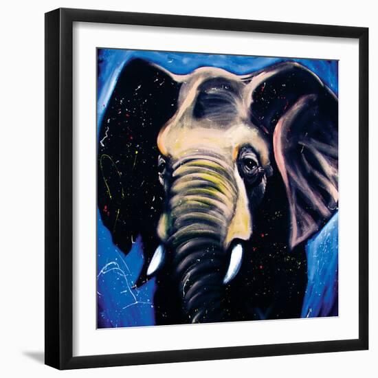 Elephant-null-Framed Art Print