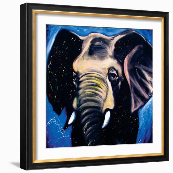 Elephant-null-Framed Art Print