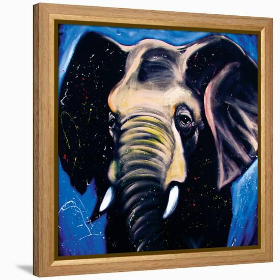 Elephant-null-Framed Stretched Canvas