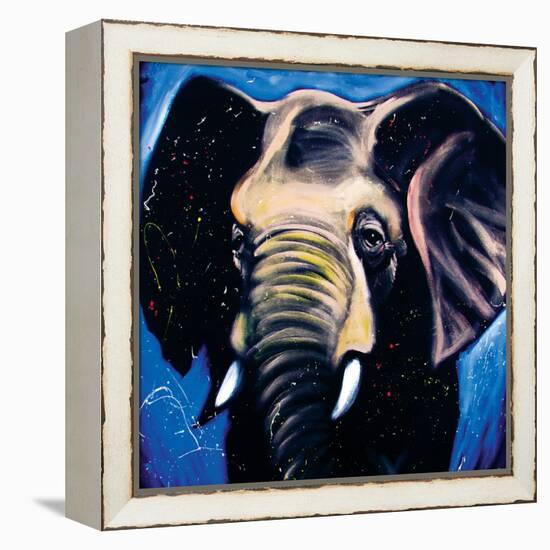 Elephant-null-Framed Stretched Canvas