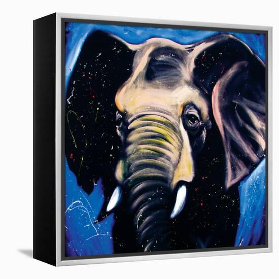 Elephant-null-Framed Stretched Canvas