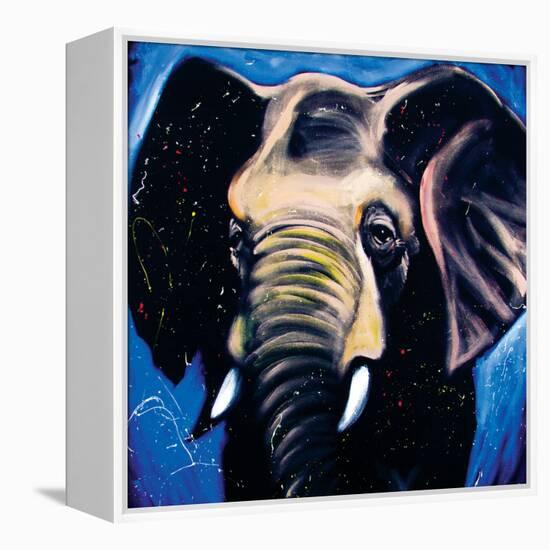 Elephant-null-Framed Stretched Canvas