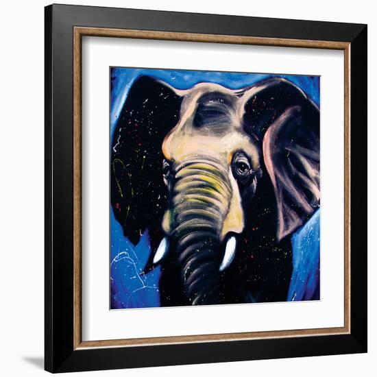 Elephant-null-Framed Art Print