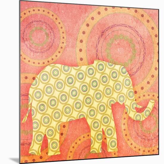 Elephant-null-Mounted Art Print