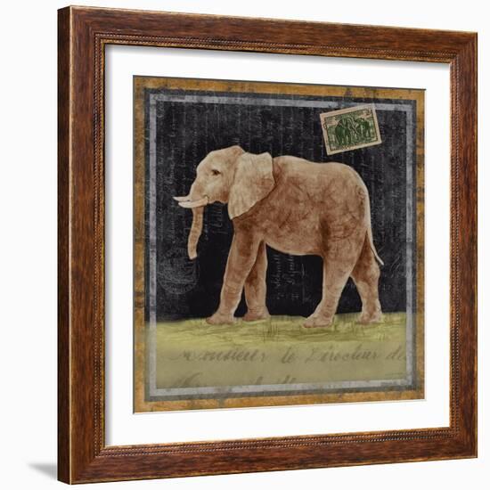 Elephant-Lisa Ven Vertloh-Framed Art Print