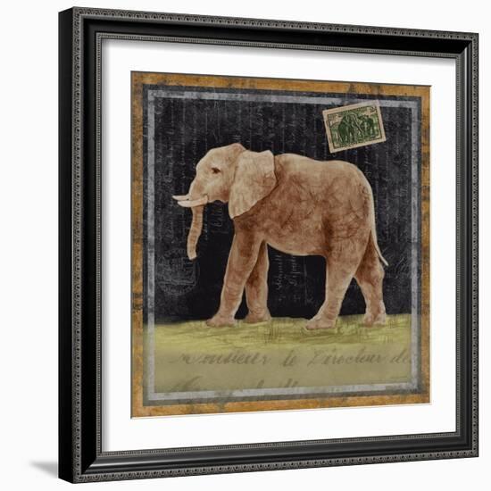 Elephant-Lisa Ven Vertloh-Framed Art Print