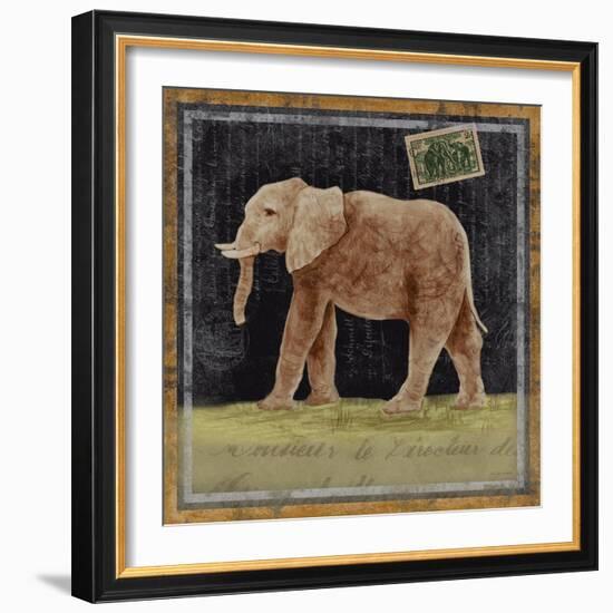 Elephant-Lisa Ven Vertloh-Framed Art Print