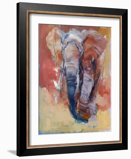 Elephant-Mark Adlington-Framed Giclee Print