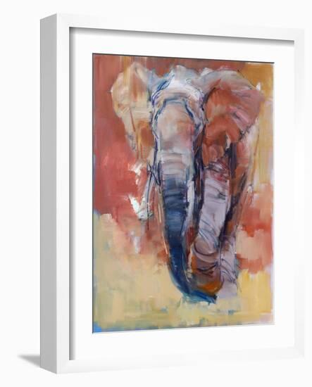 Elephant-Mark Adlington-Framed Giclee Print